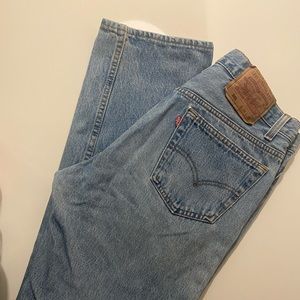 Men’s Levi’s Button Fly Denim 501 Jeans